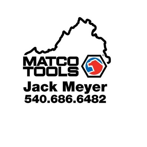 540 Tools Jack Meyer Authorized Matco Tools Distributor
