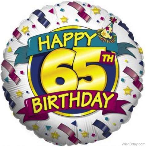 48 65th Birthday Wishes