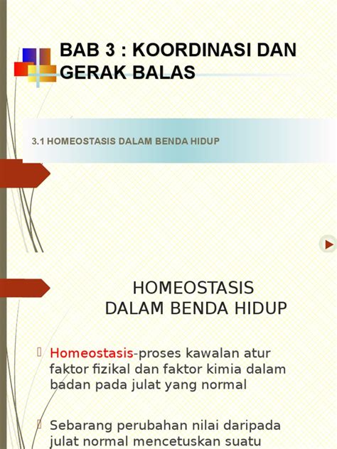 This entry was posted in sains. Bab 3 Koordinasi Dan Gerak Balas