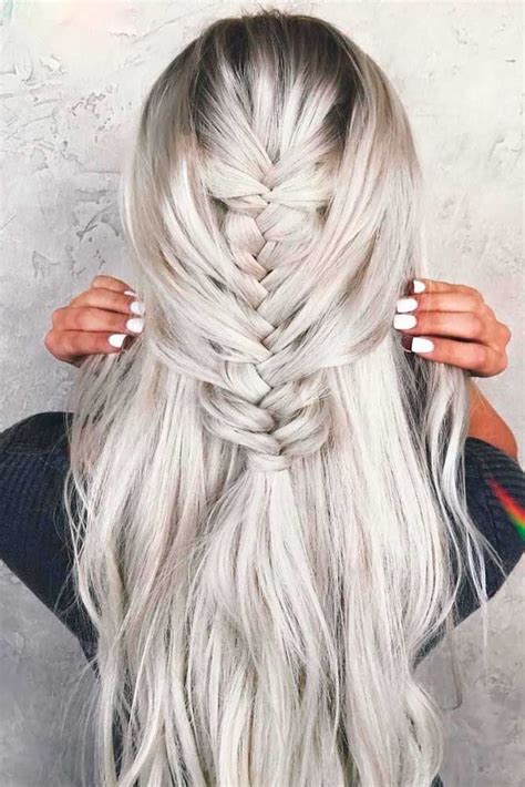 Hair this color usually isn't achieved in one session unless the hair is already blonde. 90 Platinum Blonde Hair Shades And Highlights For 2020 ...