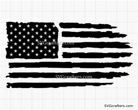 American Flag Svg 4th Of July Svg Svgcrafters