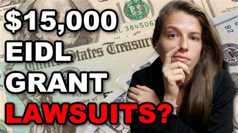 These Lawsuits Could Be Huge News For The 15000 Eidl Grant Youtube
