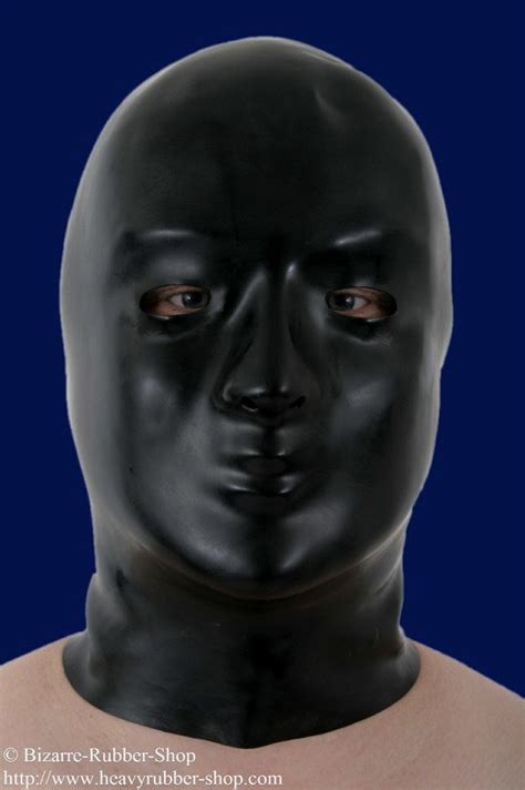 Anatomical Mask 20mm Bizarre Rubber Shop Latex Rubber Gasmasks
