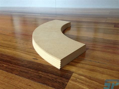 curved mdf stop ends scandinavian profiles machining fabricating building materials