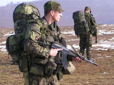 Czech Republic Army Ranks Land Ground Forces Combat Uniforms Military Equipment Grades Uniformes