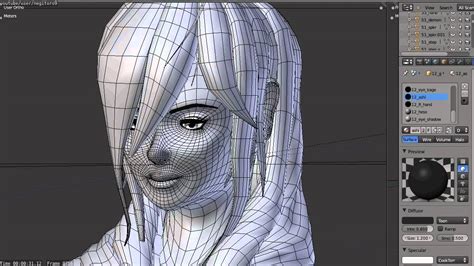 3d Anime Face And Head Modelling In Blender Blender Tutorials Blender