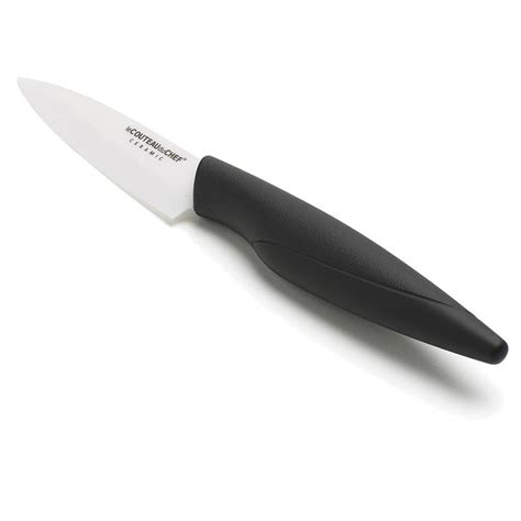 Paring Knife Le Couteau Du Chef 8cm White Ceramic Blade