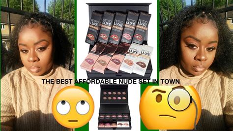THE BEST AFFORDABLE NUDE SET IN TOWN Ft REVOLUTION LONDON YouTube
