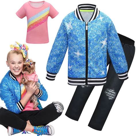 Jojo Siwa Girls Costume Dancer Track Suit Outfit Costume For Etsy