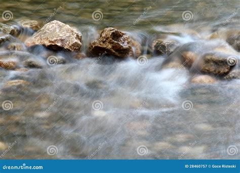 Spring With Rocks Stock Image Image Of Stone Flow Clear 28460757