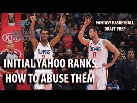 * fantasy points are calculated using this scoring system. Abusing Yahoo's Fantasy Basketball Rankings | Too High ...