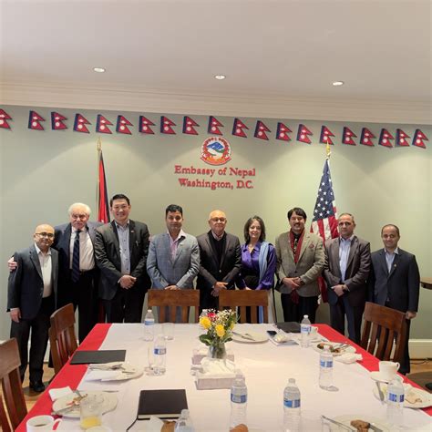 Ambassador Held A Meeting With Honorary Consuls Of Nepal In The Usa Embassy Of Nepal