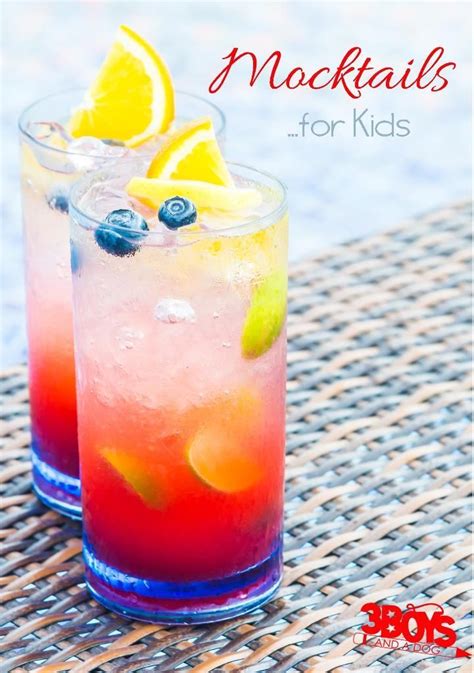 Kid Friendly Mocktails For The Perfect Party