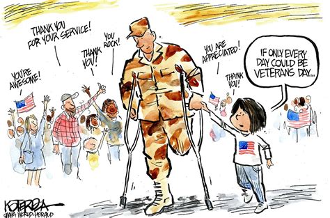Cartoons Veterans Day Lake County Leader