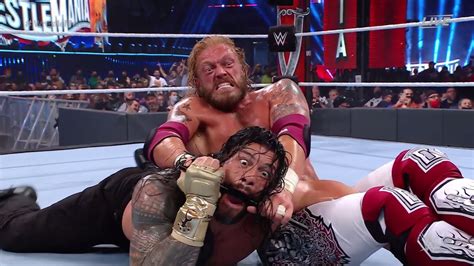 Roman Reigns Vs Edge Vs Daniel Bryan Wrestlemania37 Match Full