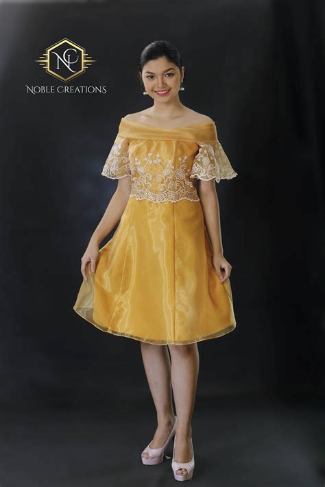 Sale Filipiniana Dress Barong Tagalog Philippine National Etsy
