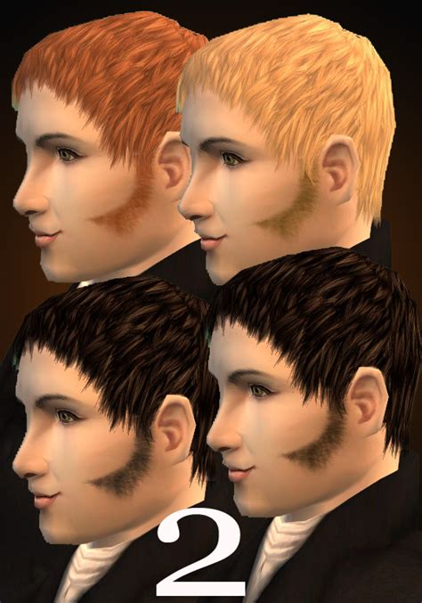 Mod The Sims Sideburns Thick And Big