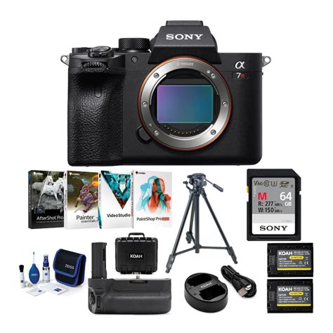 Sony Alpha A7r Iva Full Frame Mirrorless Camera Body With Accessories
