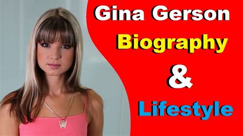 Gina Gerson Biography And Lifestyle Gina Gerson Youtube