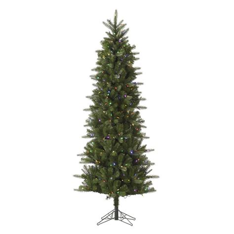 Vickerman Pre-Lit 6.5' Carolina Pencil Pine Artificial Christmas Tree