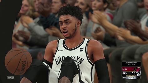 Of those points, 134 came in the paint. NBA 2K18 Miami Heat vs Brooklyn Nets - YouTube