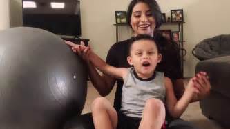 Mom And Son Yoga Challenge Part 2 Youtube
