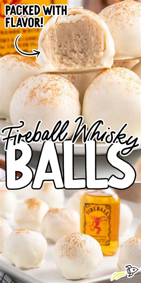 Fireball Whisky Balls Cake Ball Recipes Boozy Desserts Boozy Baking