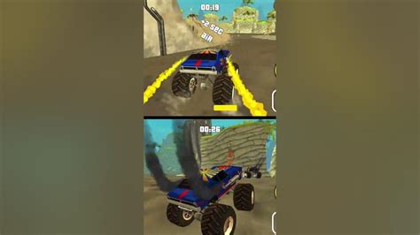 Car Crashes From Monster Truck Racing Hero Game Shorts Youtube