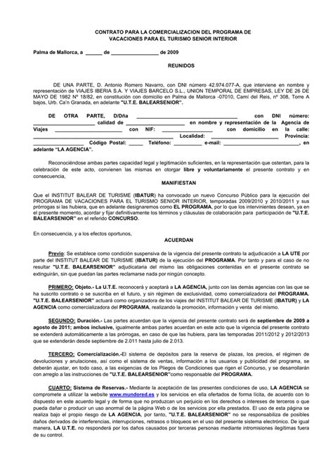 Introducir 60 Imagen Modelo De Contrato De Servicios De Una Agencia De