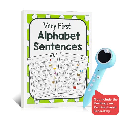 240pages Very First Alphabet Sentence Sight Word Handwriting Practice
