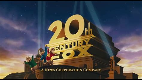 Alvin And The Chipmunks Singing The 20th Century Fox Intro Youtube