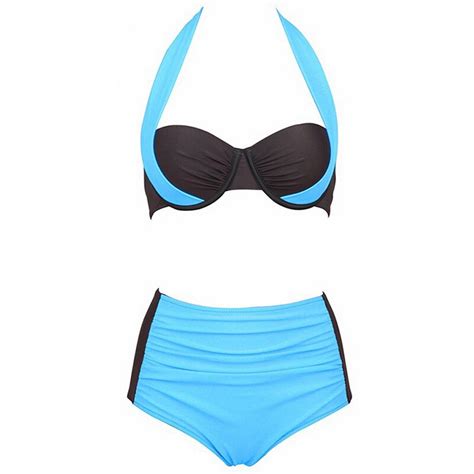 Vertvie Women Sexy Swimsuit Large Size Swimset Female Beach Bathing