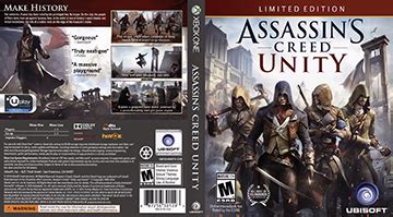 Assassin S Creed Unity Xbox One The Cover Project