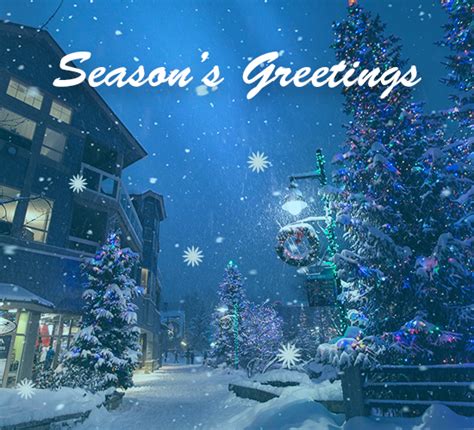 Season's Greetings Trees... Free Warm Wishes eCards | 123 Greetings