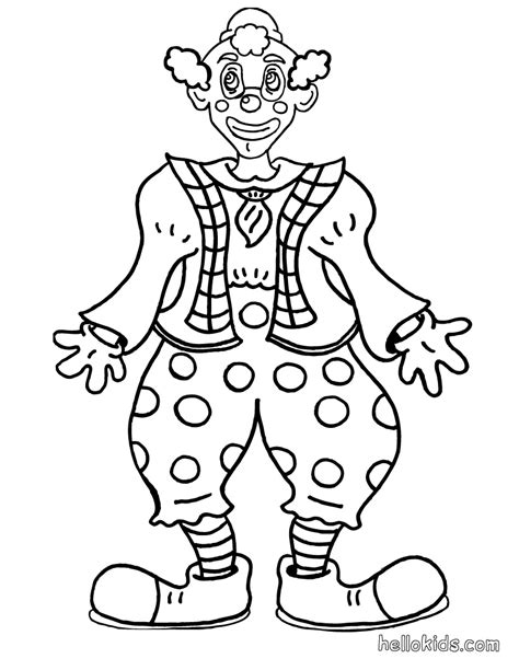 Coloring pages are fun for children of all ages and are a great educational tool that helps children develop fine motor skills, creativity and color recognition! Clown coloring pages to download and print for free