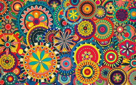 Colorful Pattern Wallpaper 35531 Baltana