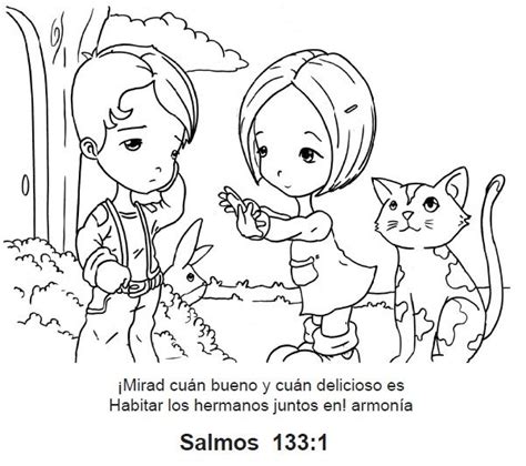 Ver más ideas sobre lecciones bíblicas para niños, dibujos, bíblicos. hermanos-armonia-biblia.jpg 601×533 pixeles | Dibujos