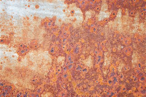 Old Rusted Metal Free Background Texture