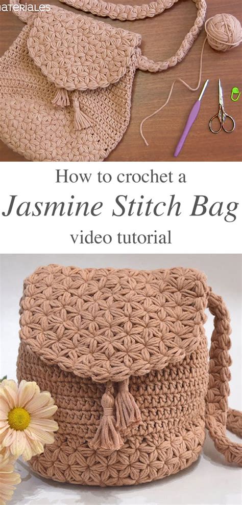 Easy Crochet Bag Tutorial Step By Step Crochetbeja
