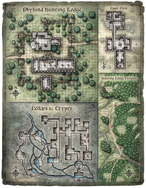 Its A Keep Fantasy Map Dungeon Maps Tabletop Rpg Maps