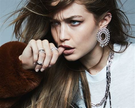 Gigi Hadid X Messika S My Twin Jewelry Campaign Avaxhome