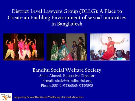 Ppt Bandhu Social Welfare Society Shale Ahmed Executive Director E