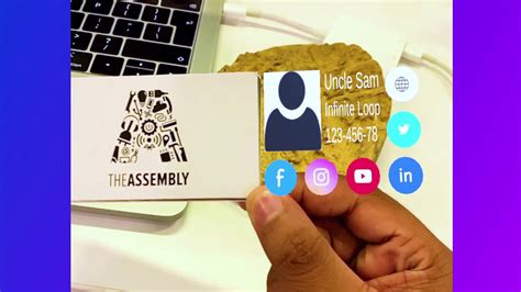 Make An Augmented Reality Business Card Teaser Youtube