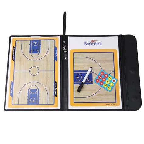 Basketball Coaching Board 315x240mm Double Sided Tactical Coaches