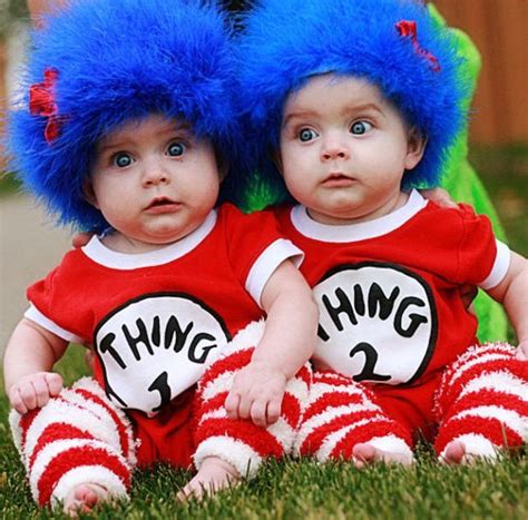 Thing One And Thing Two So Cute Pictures Homemade Halloween