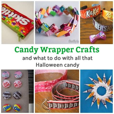 No baking or messes to clean up, and the presentation is so cute! Halloween Candy Wrapper Craft Ideas for Kids to Make