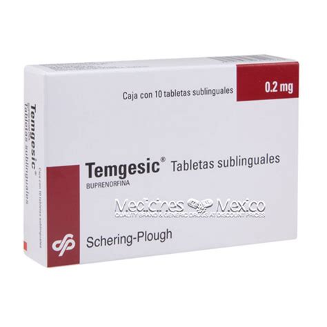 Temgesic Sublingual Tablets