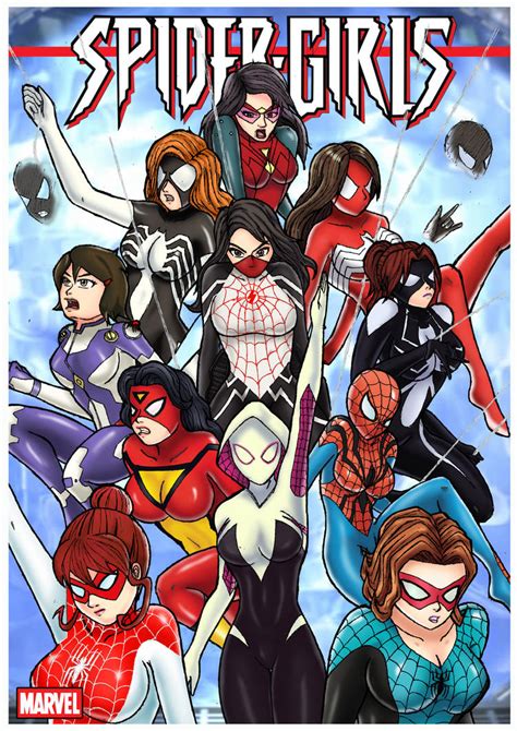 Spidergirls By Millyart93 On Deviantart