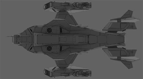 Space Ship 3d Model Cgtrader