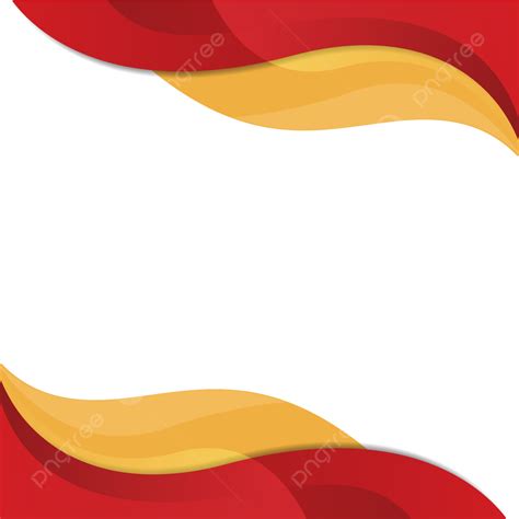 Yellow Wave Abstract Vector Art Png Abstract Red And Yellow Wave